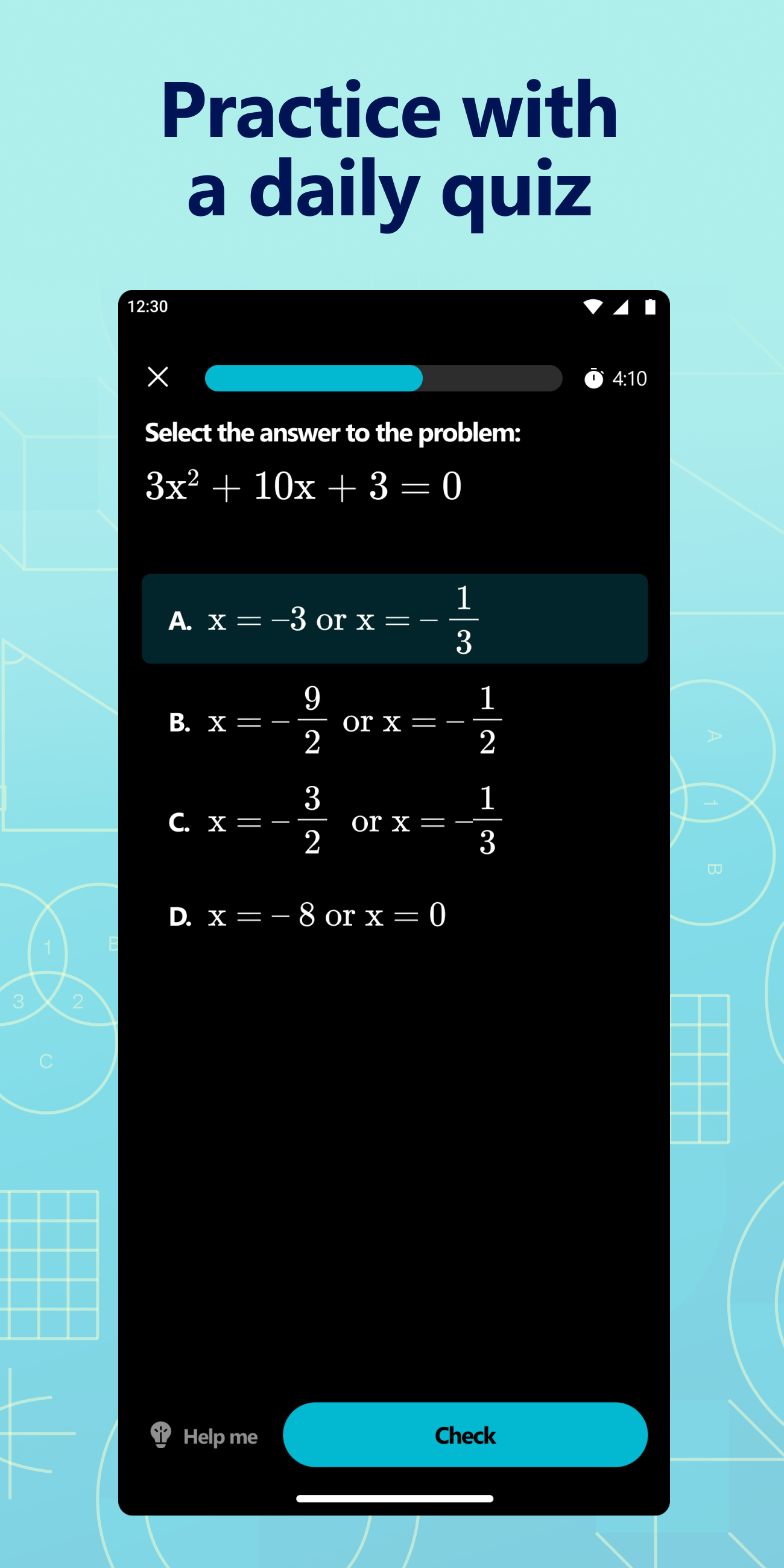 اسکرین شات 7 برنامه Microsoft Math Solver