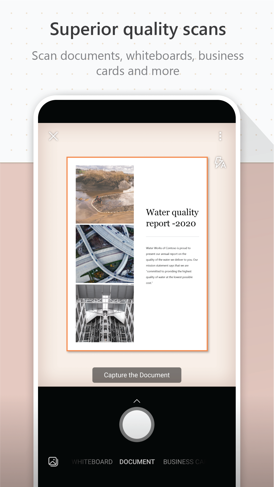 اسکرین شات 3 برنامه Microsoft Lens - PDF Scanner