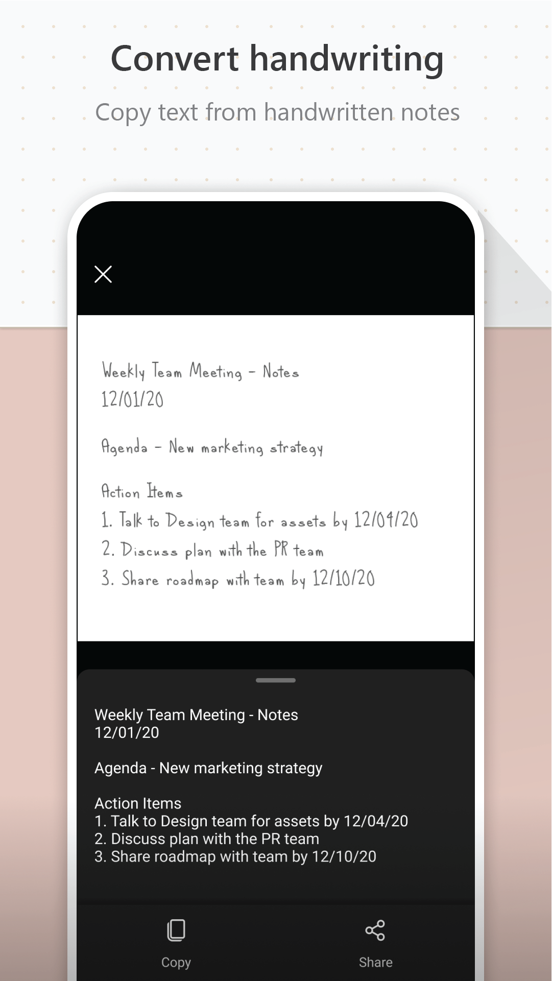 اسکرین شات 5 برنامه Microsoft Lens - PDF Scanner