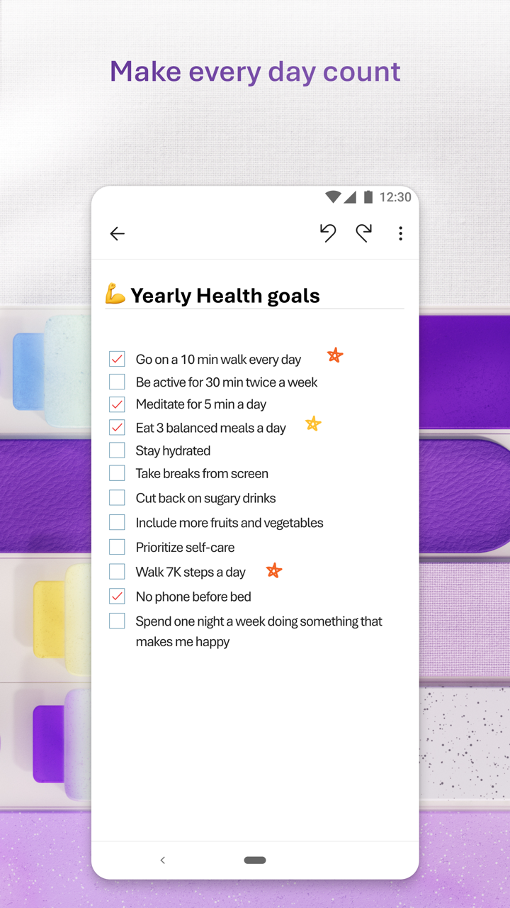 اسکرین شات 4 برنامه Microsoft OneNote: Save Notes