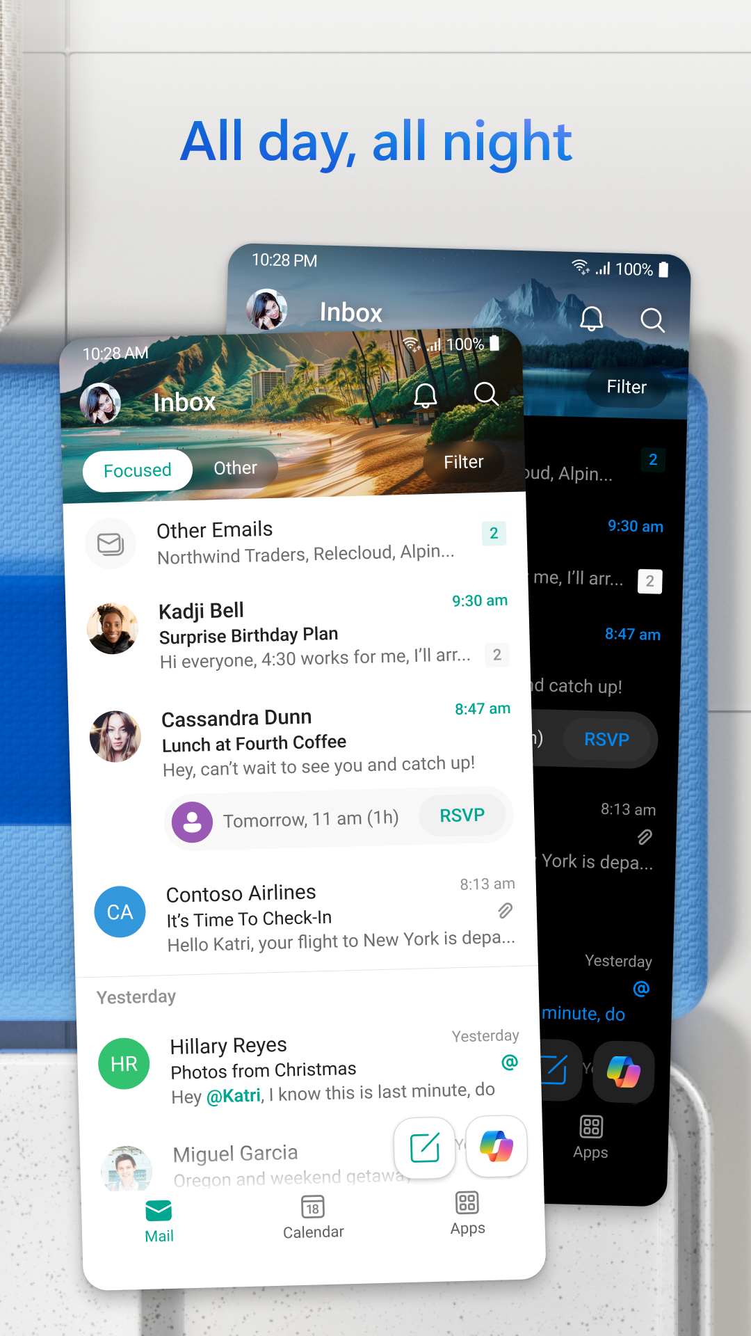 اسکرین شات 6 برنامه اوت لوک (Outlook)