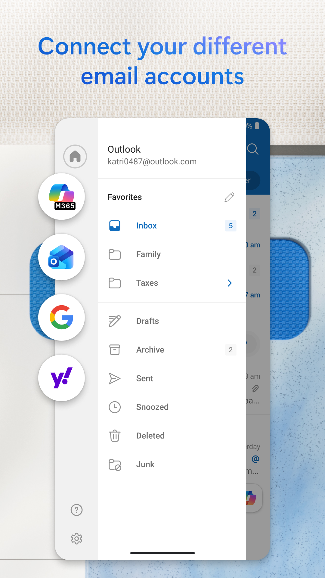 اسکرین شات 2 برنامه اوت لوک (Outlook)