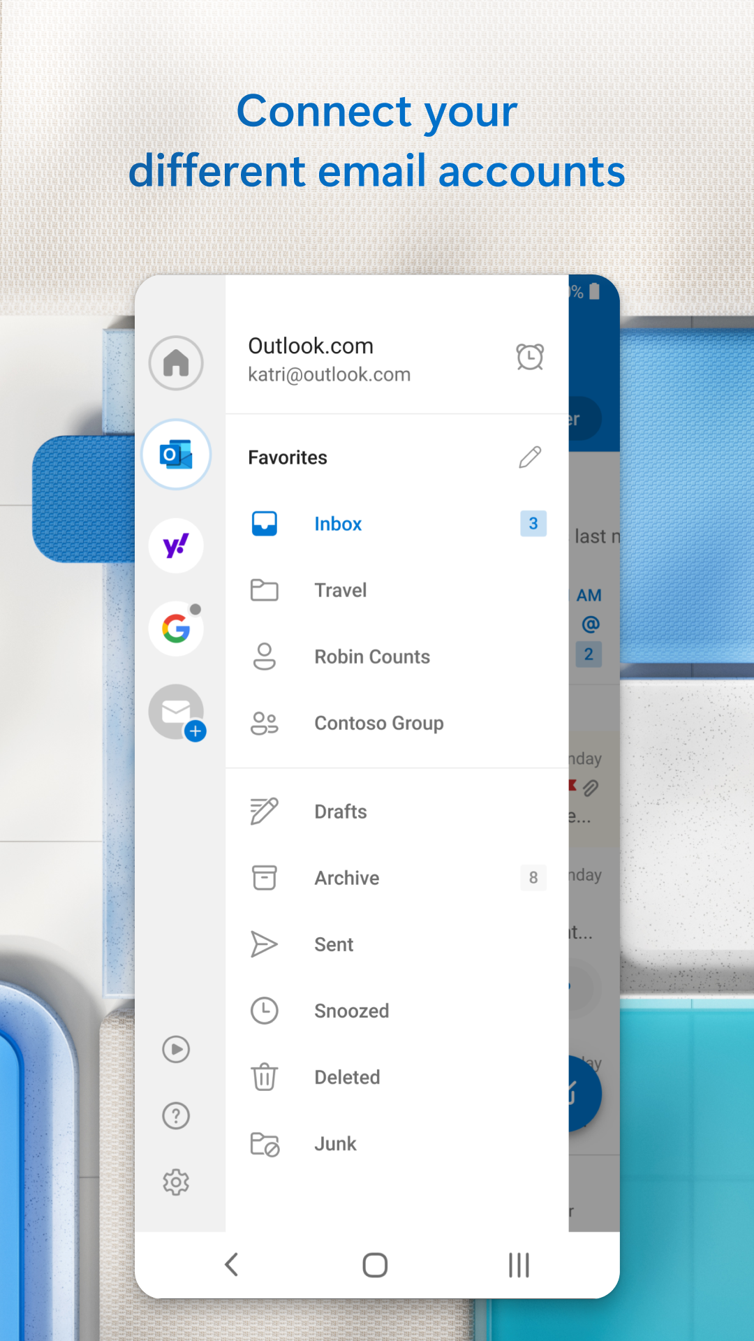 اسکرین شات 2 برنامه اوت لوک (Outlook)