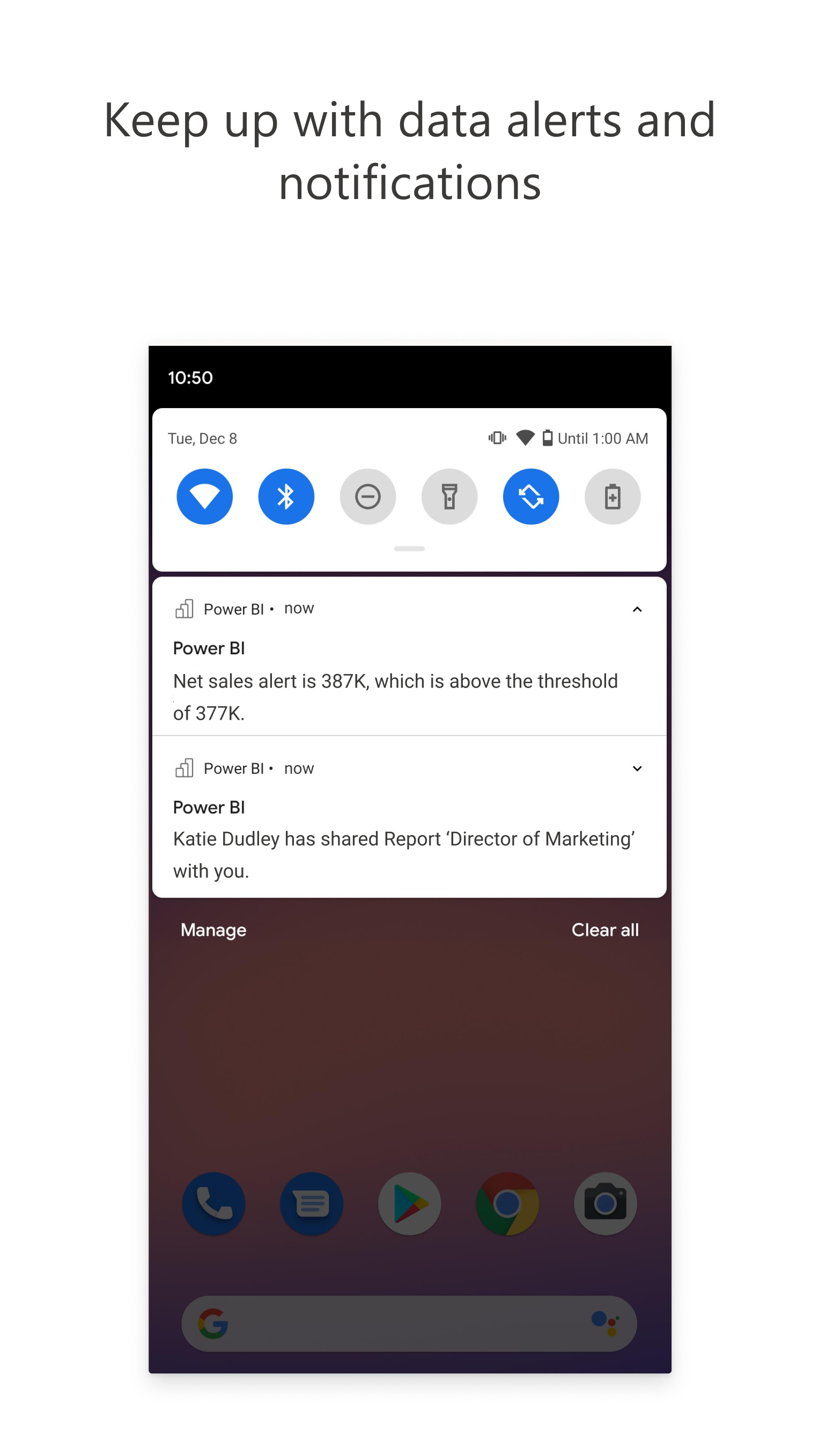 اسکرین شات 5 برنامه Microsoft Power BI