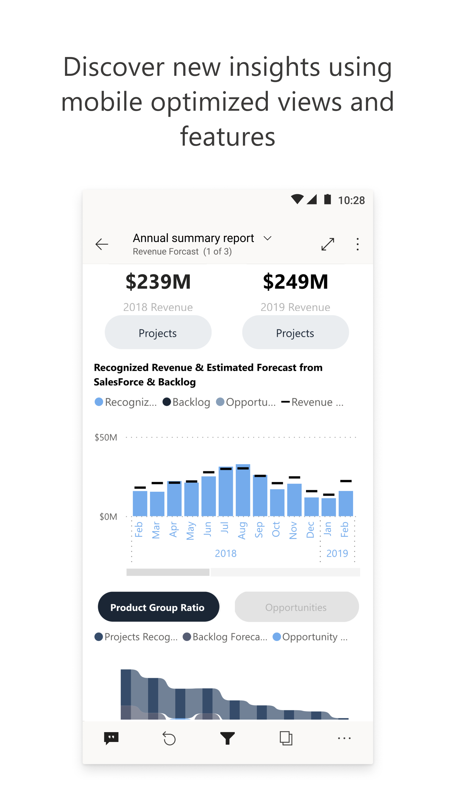 اسکرین شات 2 برنامه Microsoft Power BI