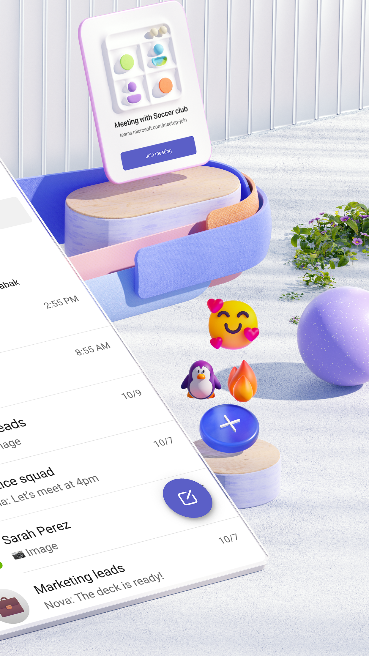 اسکرین شات 2 برنامه Microsoft Teams