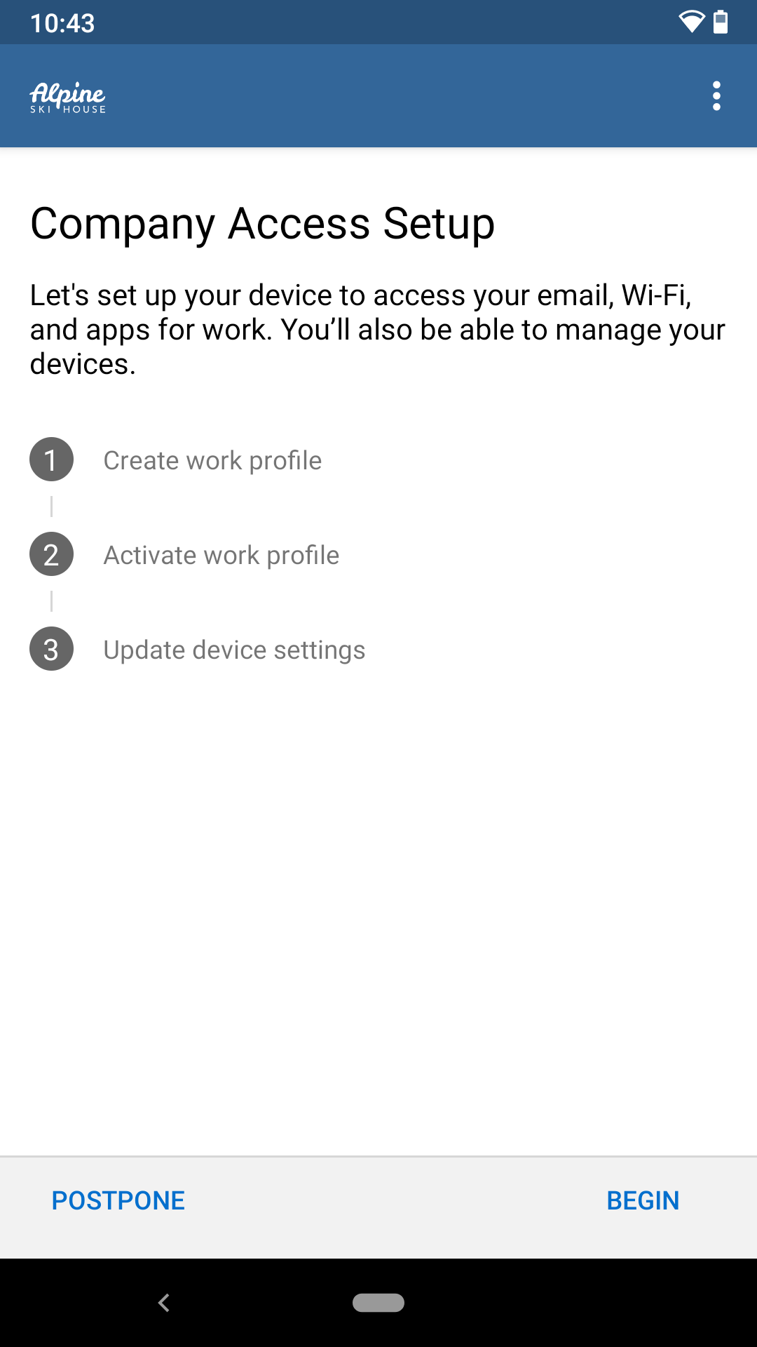 اسکرین شات 6 برنامه Intune Company Portal