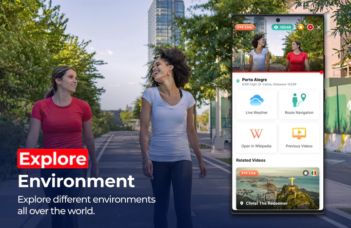 اسکرین شات 4 برنامه Earth Camera Online