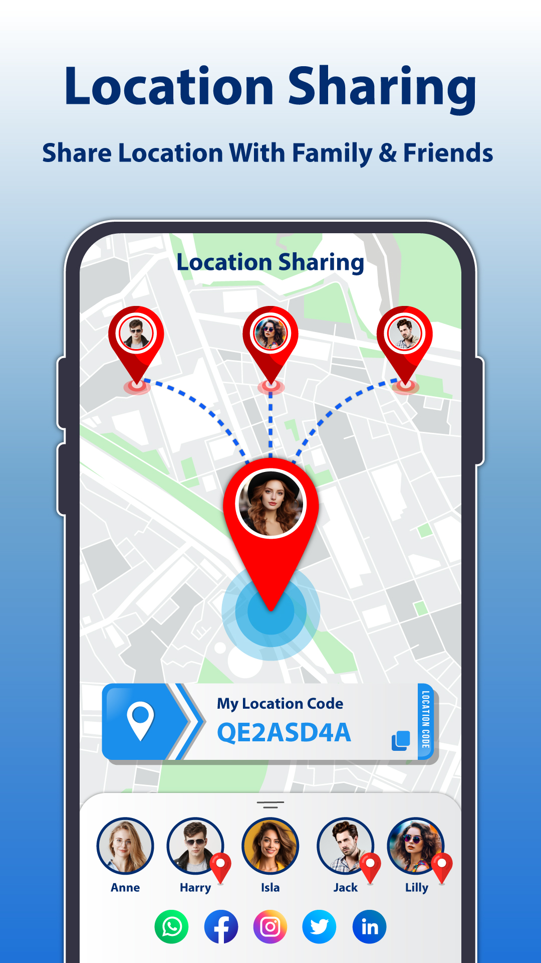 اسکرین شات 2 برنامه Phone Number Location