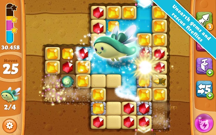 اسکرین شات 6 بازی Diamond Digger Saga