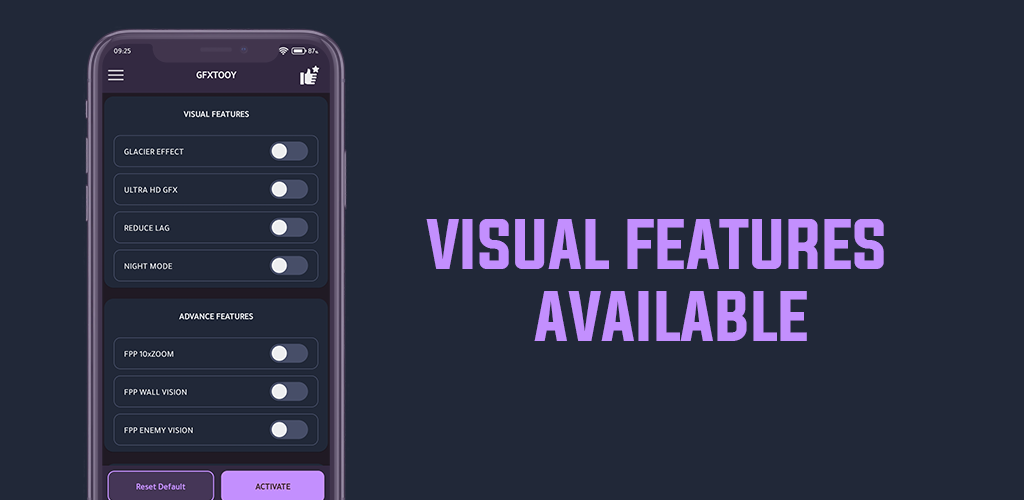 اسکرین شات 2 برنامه GFXTOOY IPAD VIEW & 90 FPS