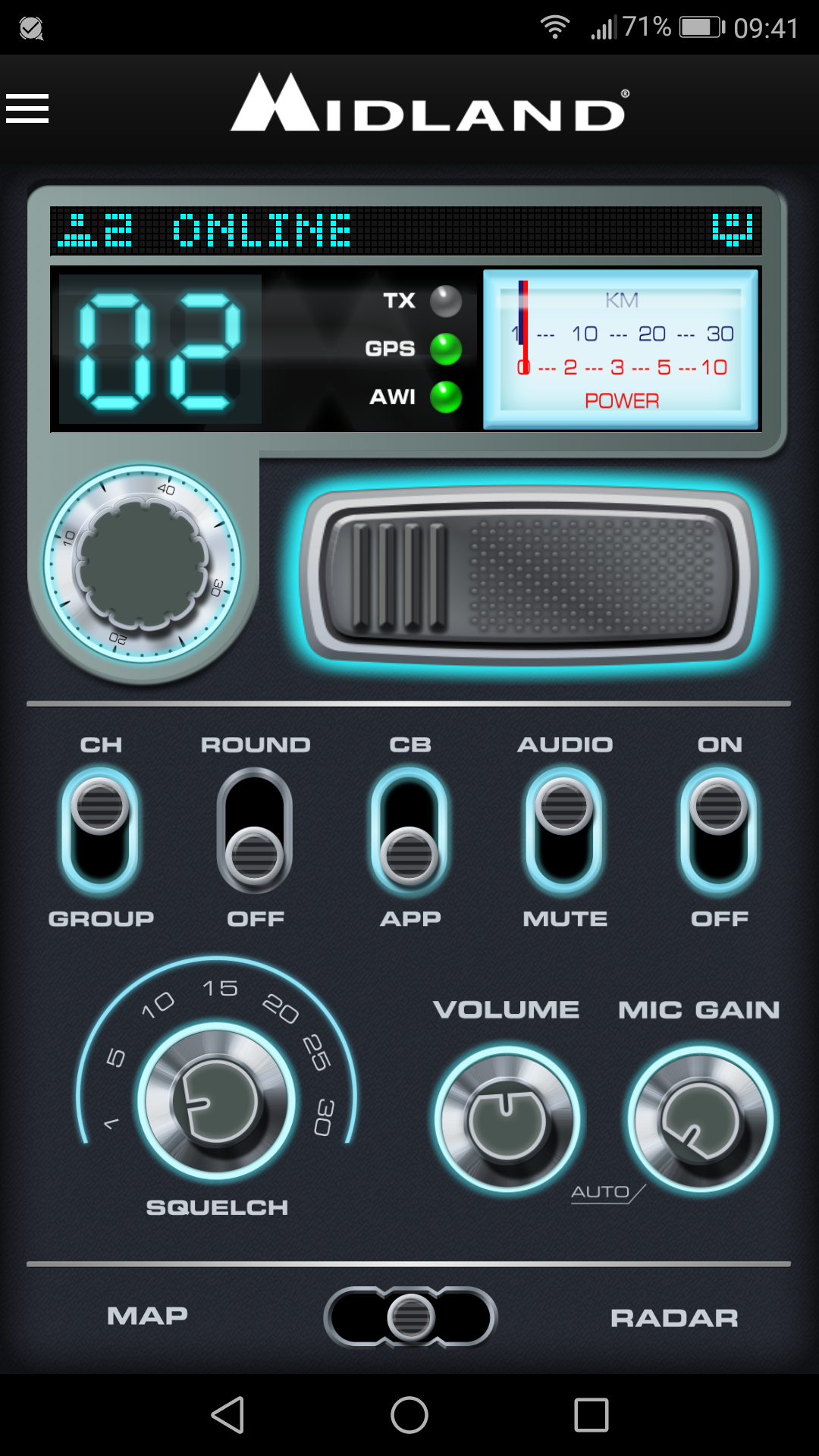 اسکرین شات 1 برنامه CB TALK