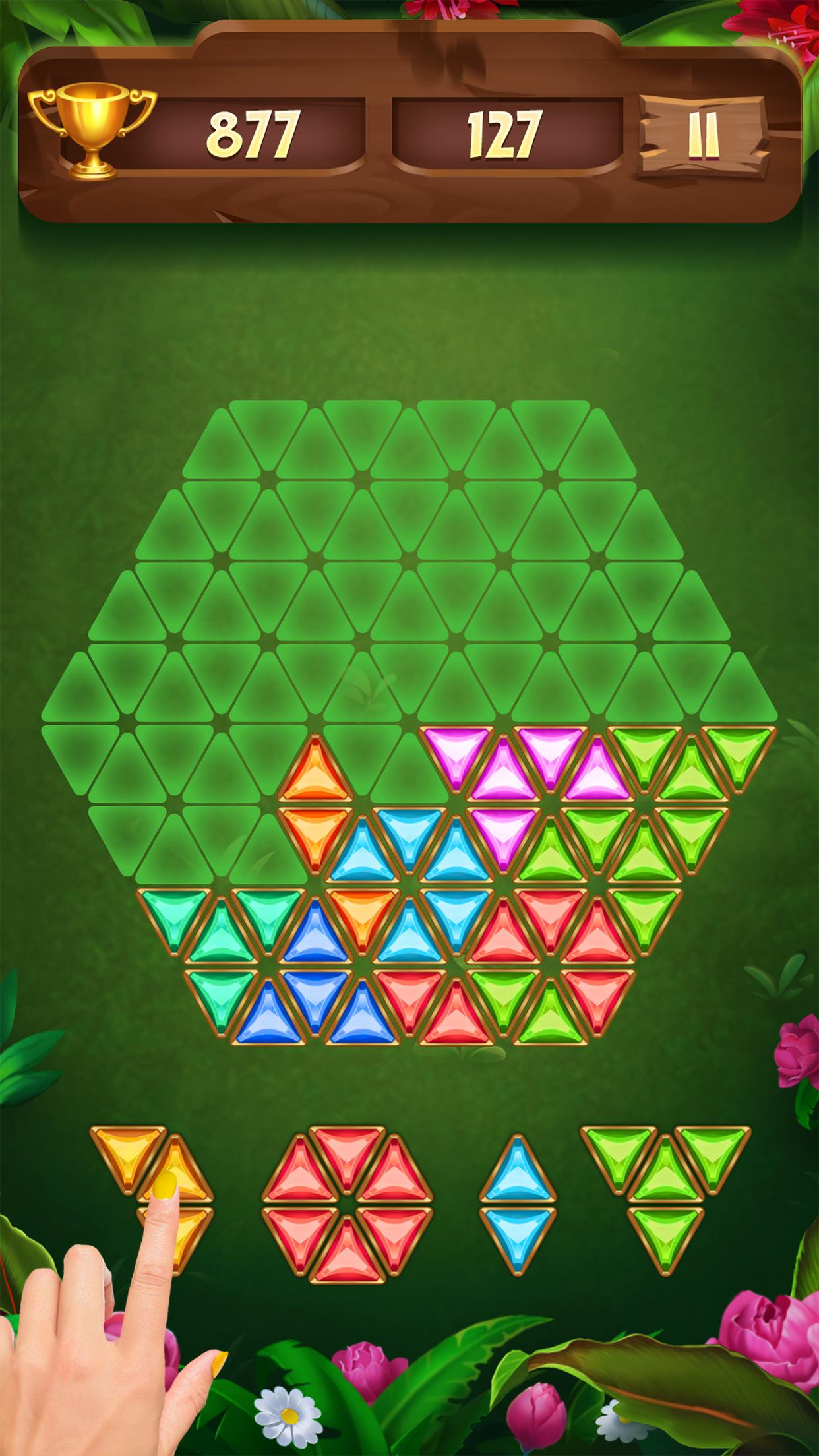 اسکرین شات 1 بازی Block Puzzle Gardens