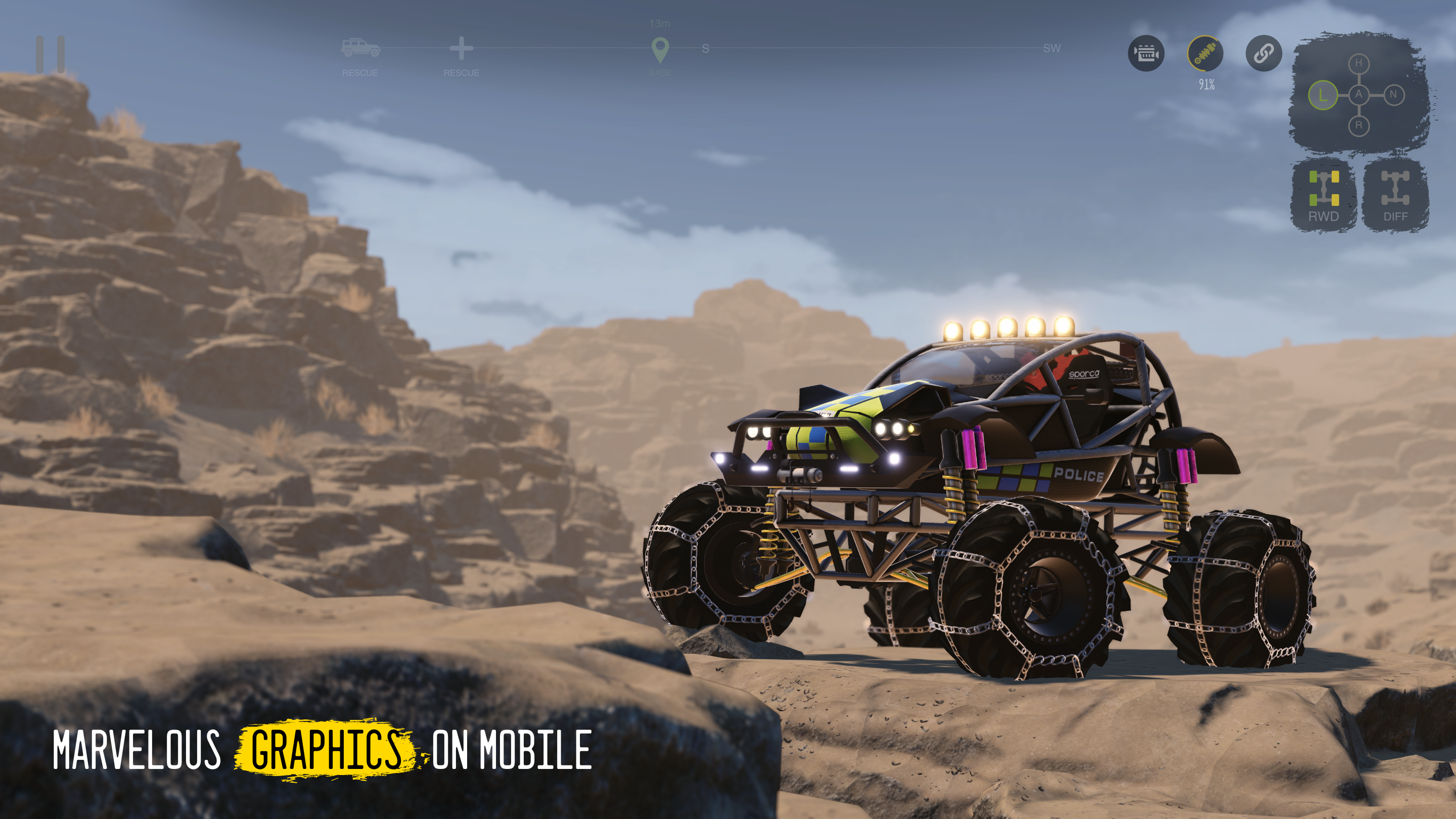 اسکرین شات 2 بازی Mudness Offroad Car Simulator