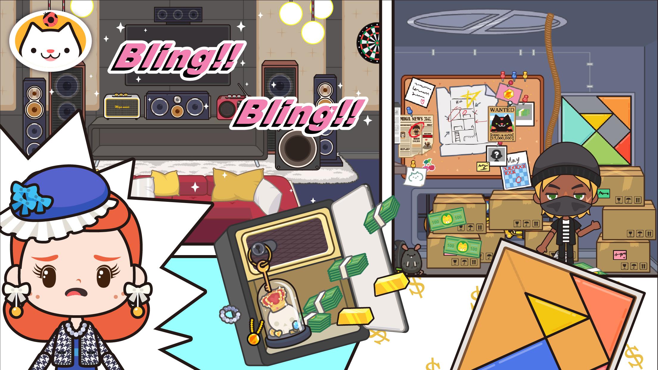 اسکرین شات 2 برنامه Miga Town: My Apartment