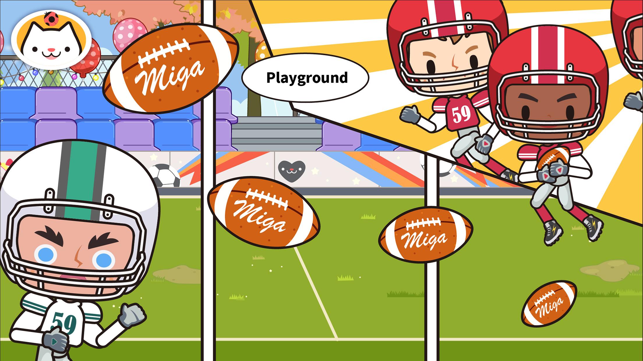 اسکرین شات 3 برنامه Miga Town: My School