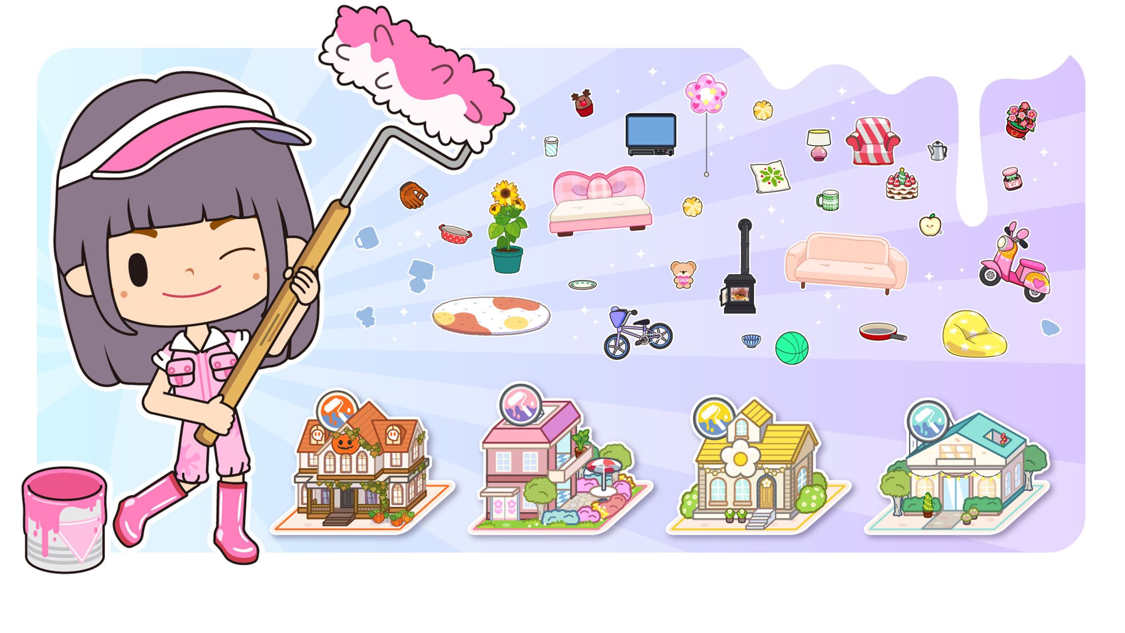 اسکرین شات 6 برنامه Miga Town: My World