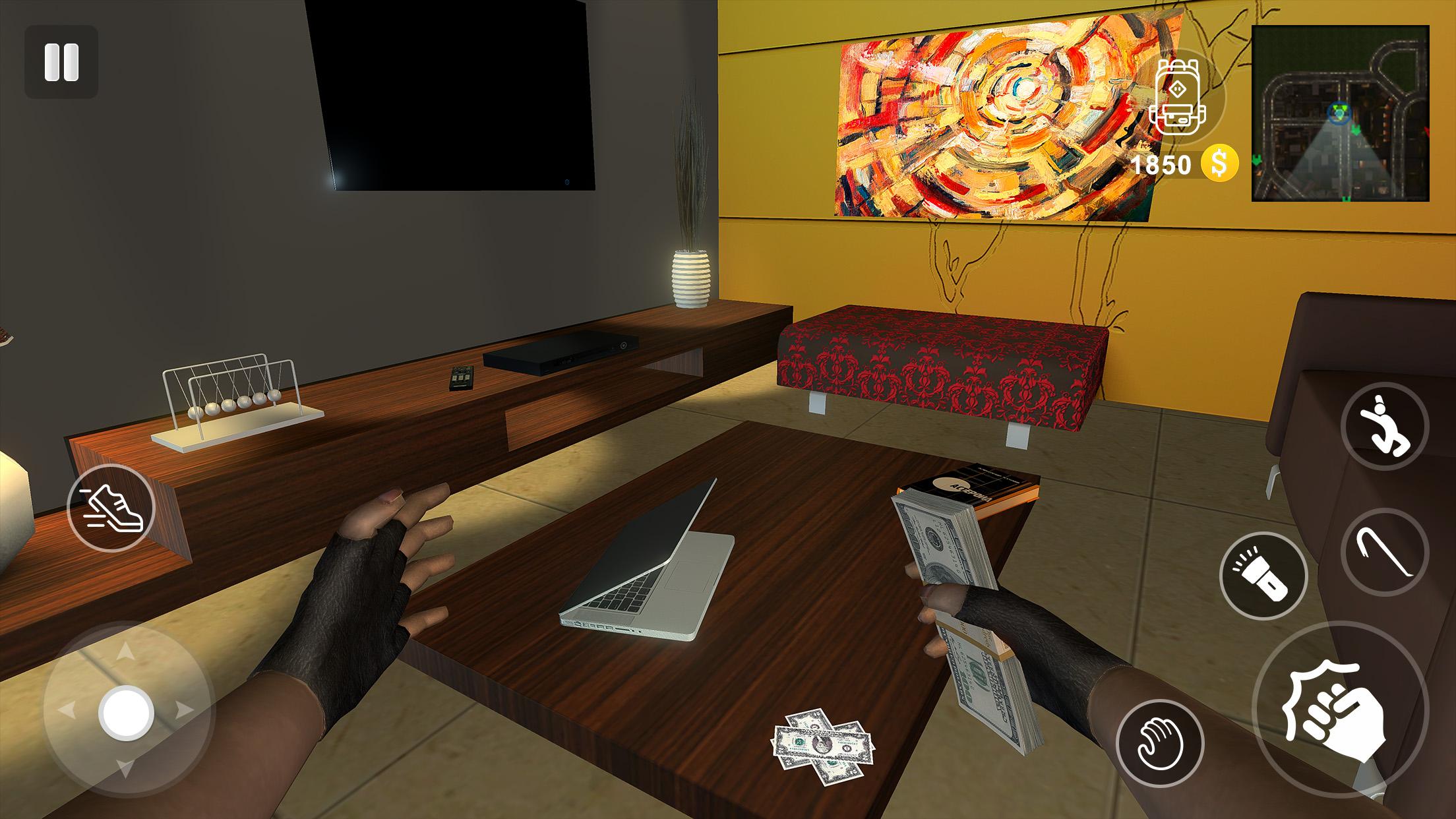 اسکرین شات 3 بازی Thief Simulator: Heist Robbery