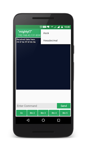اسکرین شات 5 برنامه TCP Server