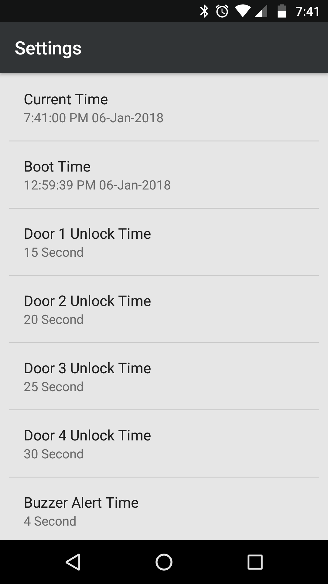 اسکرین شات 3 برنامه Finger Print Door Lock