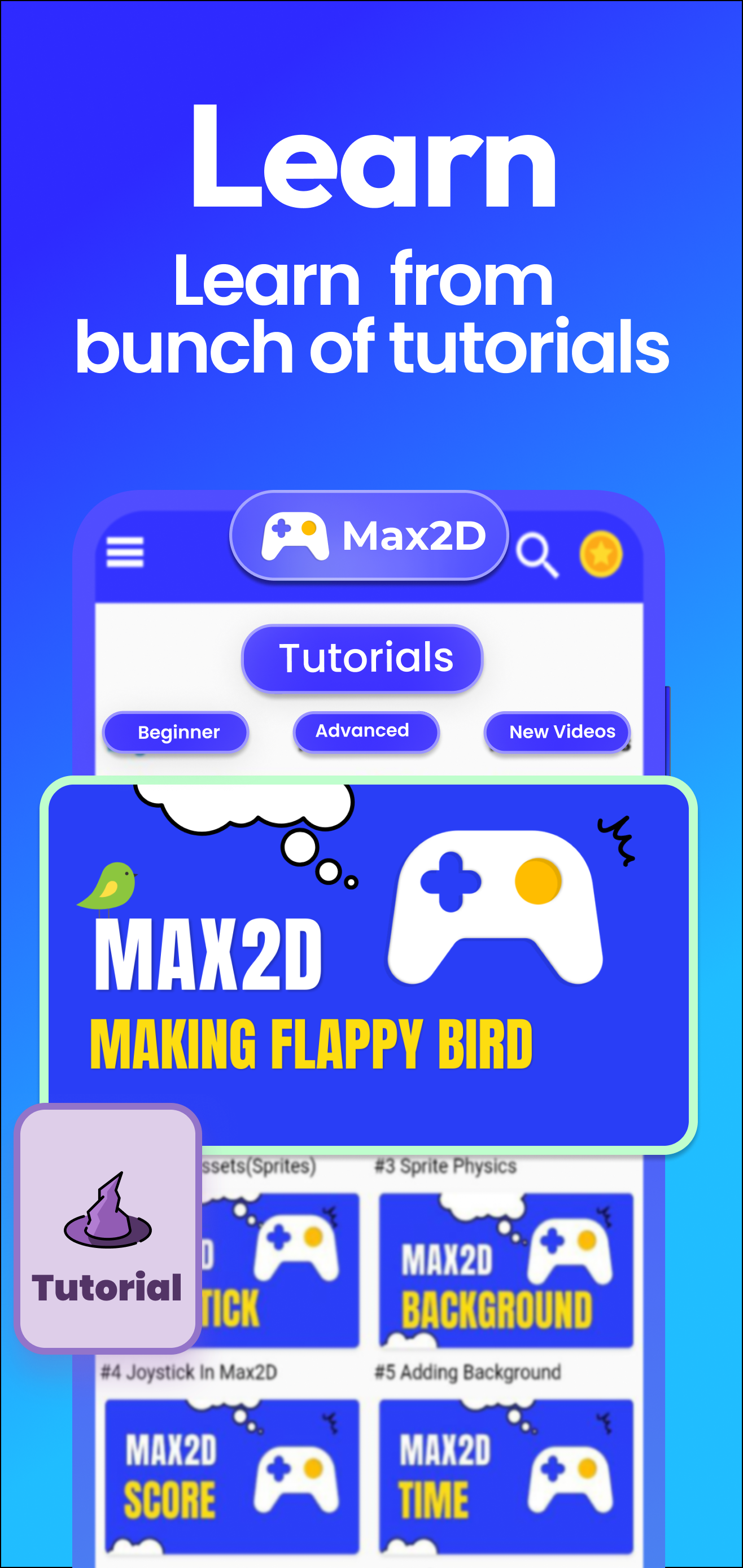 اسکرین شات 4 برنامه Max2D: Game Maker, Game Engine