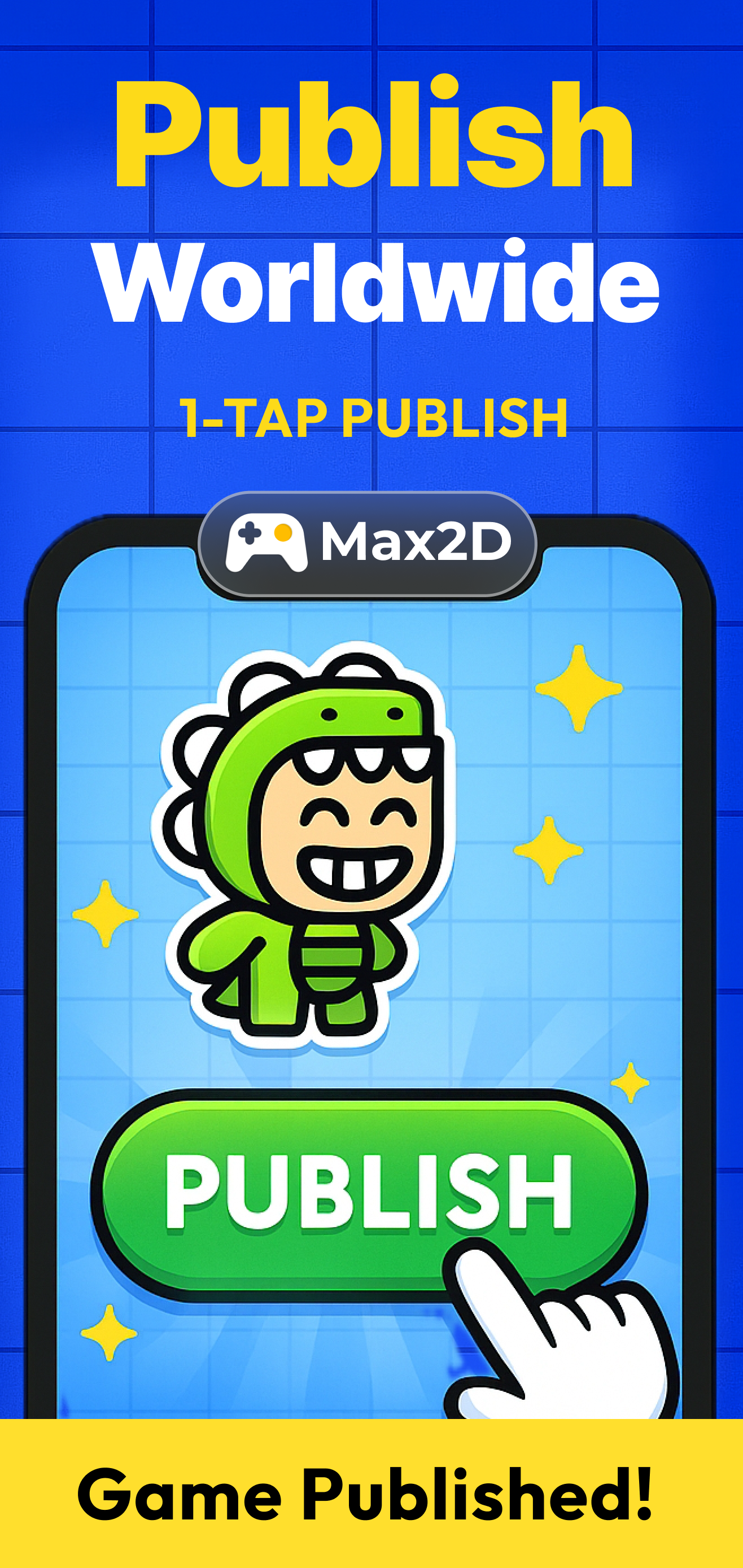 اسکرین شات 3 برنامه Max2D: Game Maker, Create Game