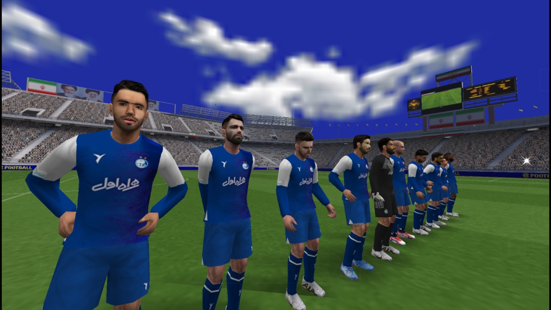 اسکرین شات 11 بازی ‏‏شبیه ساز eFootball 2023 گزارش فارسی