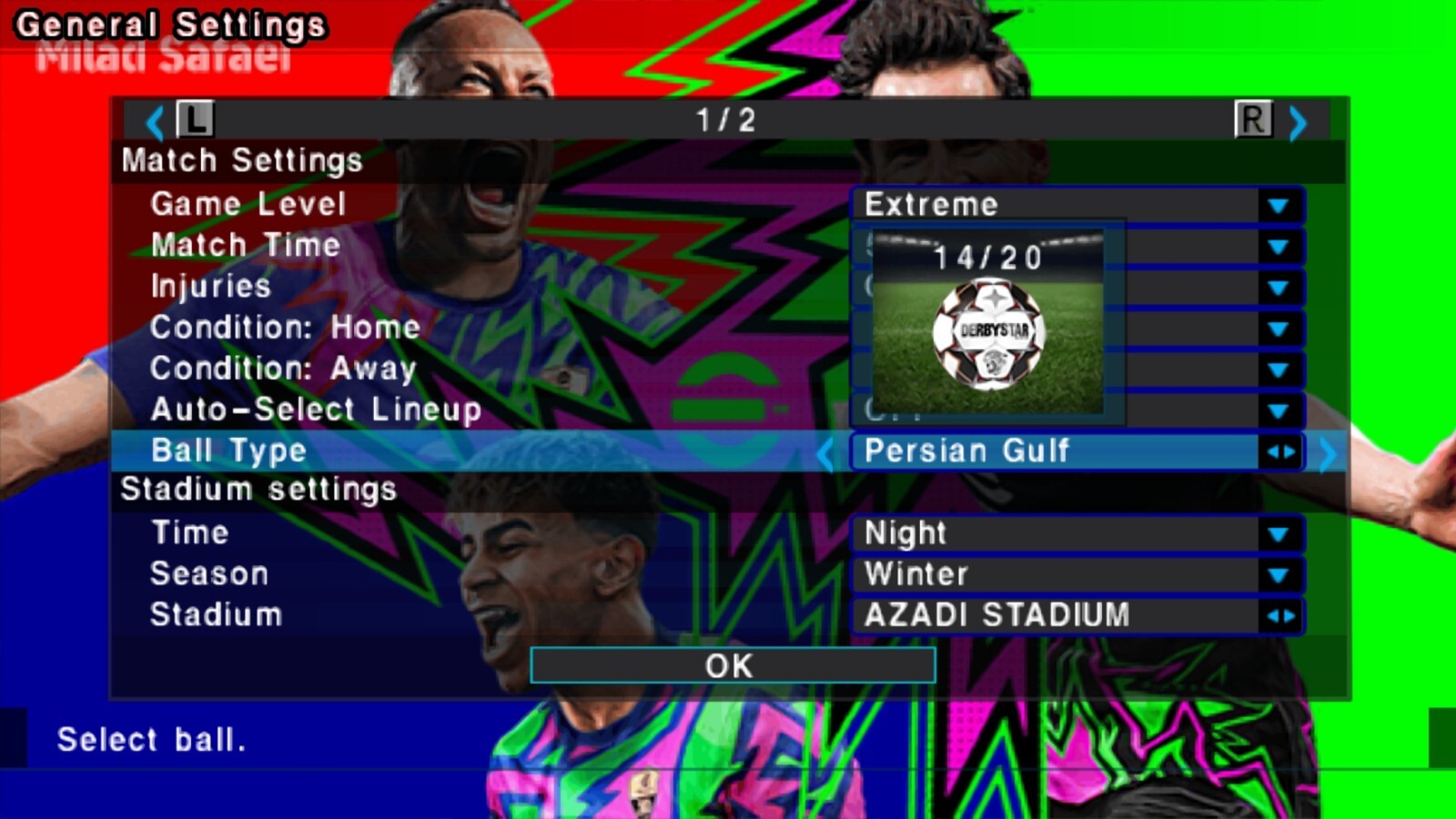 اسکرین شات 25 بازی ‏‏شبیه ساز فوتبال efootball 2026