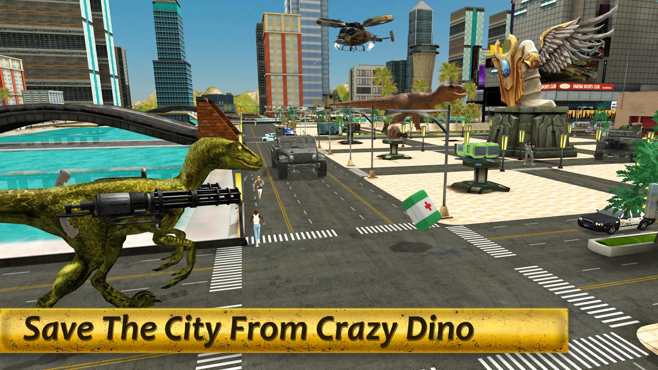 اسکرین شات 2 بازی Dinosaur War - BattleGrounds