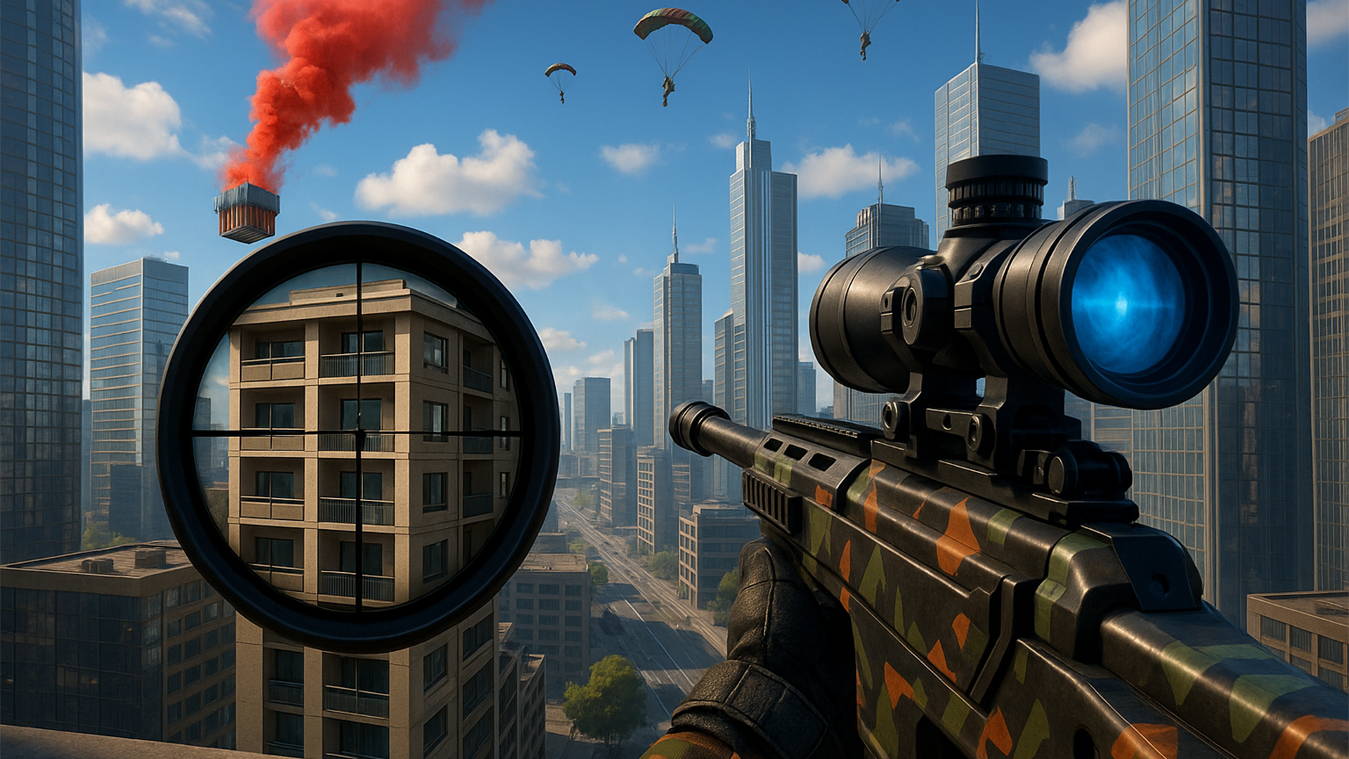اسکرین شات 4 بازی Counter Sniper Shooting Game