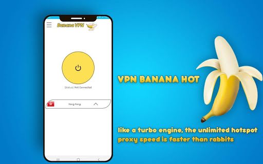 اسکرین شات 1 برنامه Banana Vpn hot 2019 Free Fast Unlimited Proxy VPN