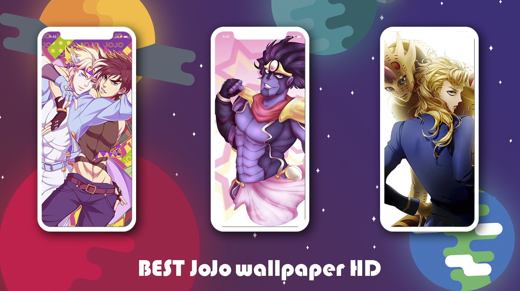 اسکرین شات 1 برنامه JoJo Anime Wallpaper HD 4K