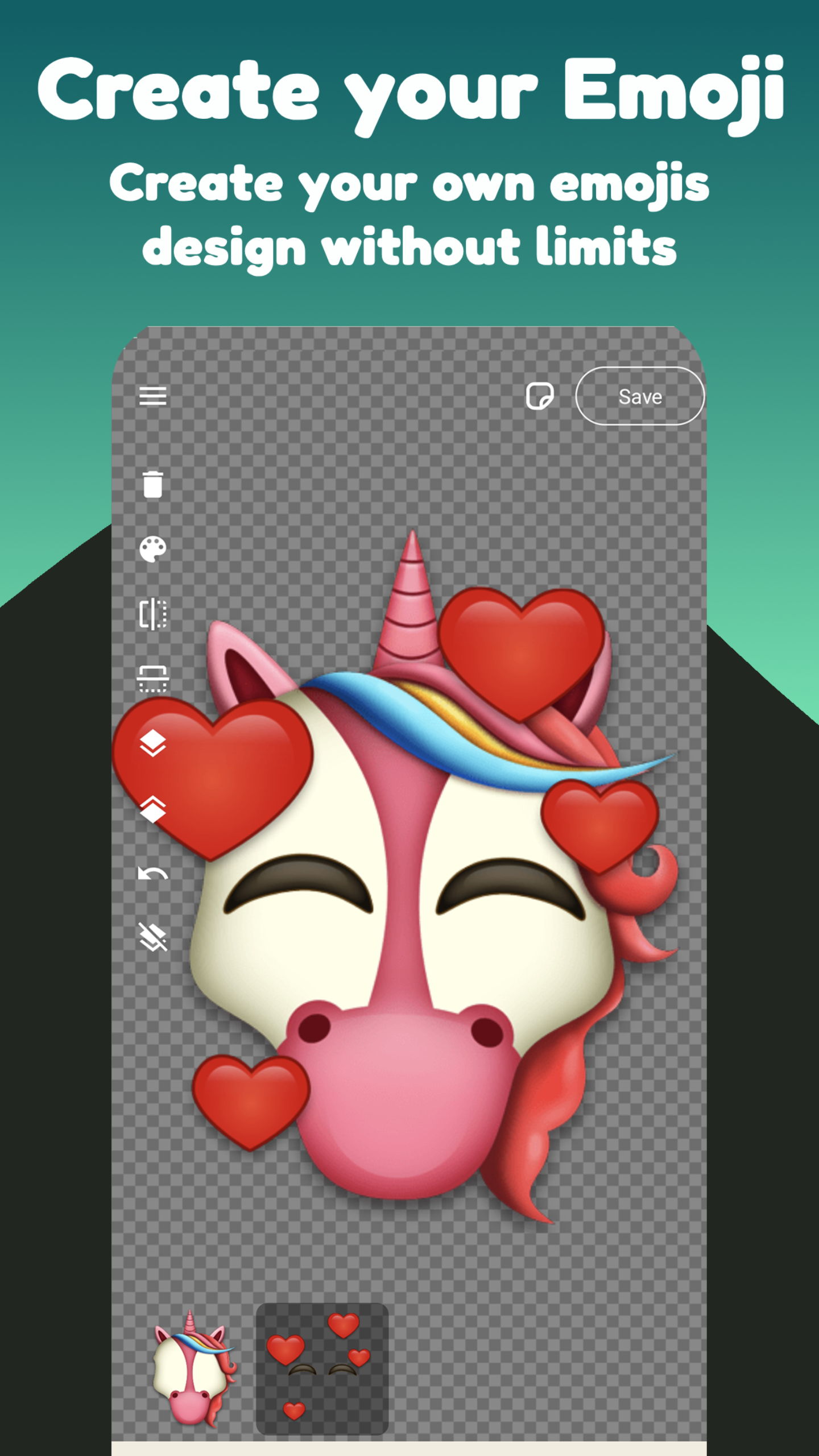 اسکرین شات 3 برنامه Emoji Maker: Emojis & Stickers