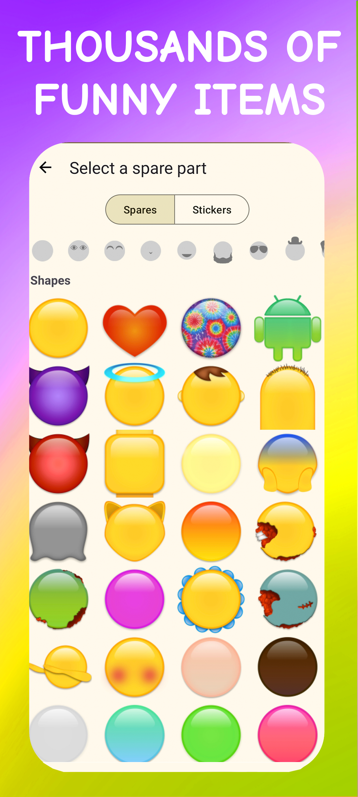اسکرین شات 2 برنامه Emoji Maker: Emojis & Stickers