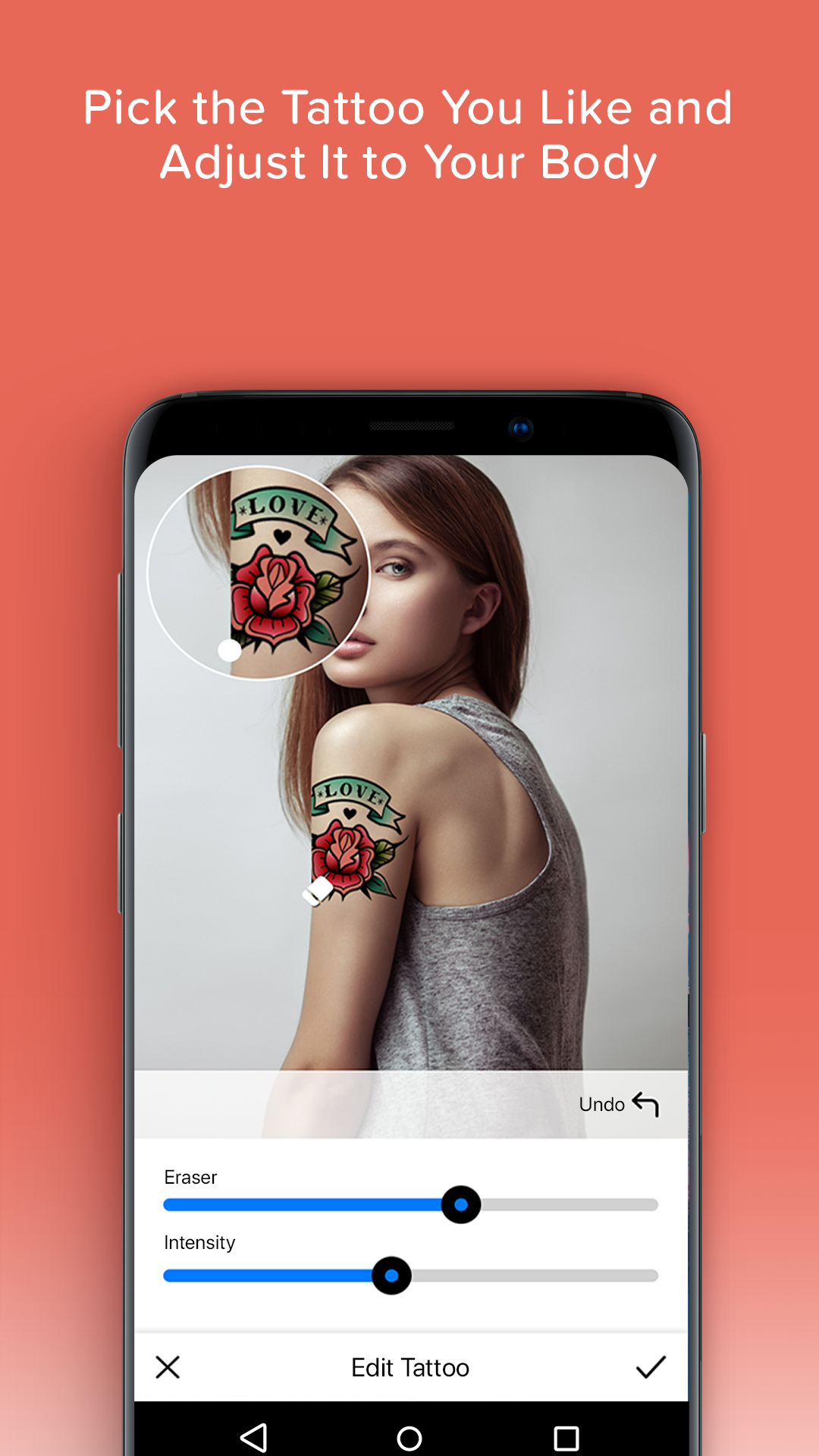 اسکرین شات 2 برنامه Photolift Face & Body Editor