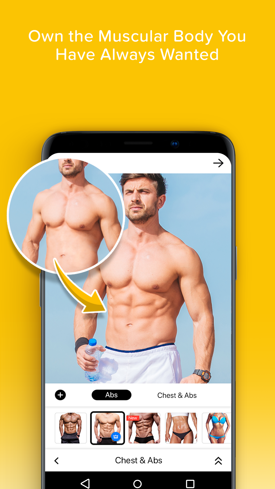 اسکرین شات 1 برنامه Photolift Face & Body Editor