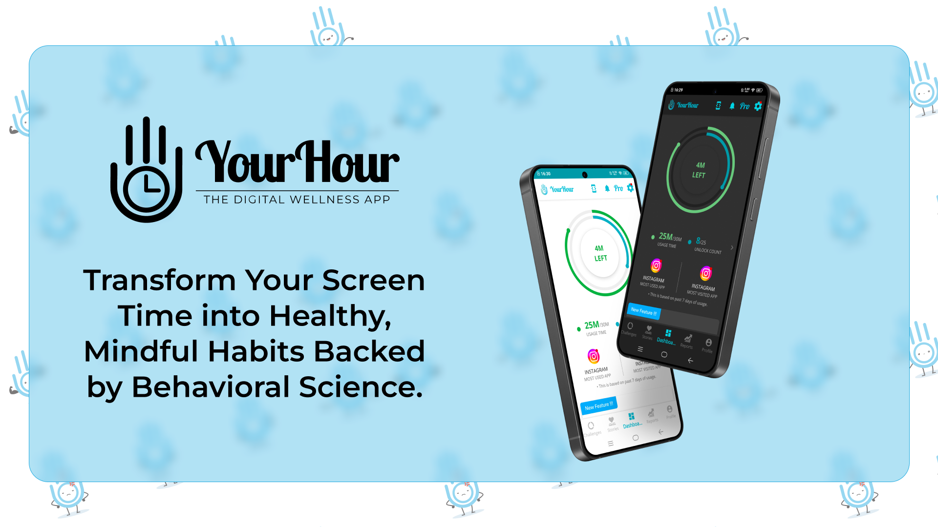 اسکرین شات 7 برنامه YourHour: Screen Time Control