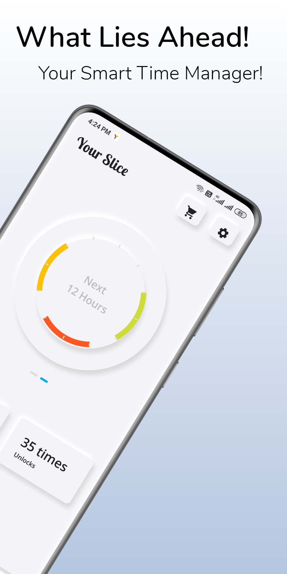 اسکرین شات 4 برنامه YourSlice - Smart App Blocker