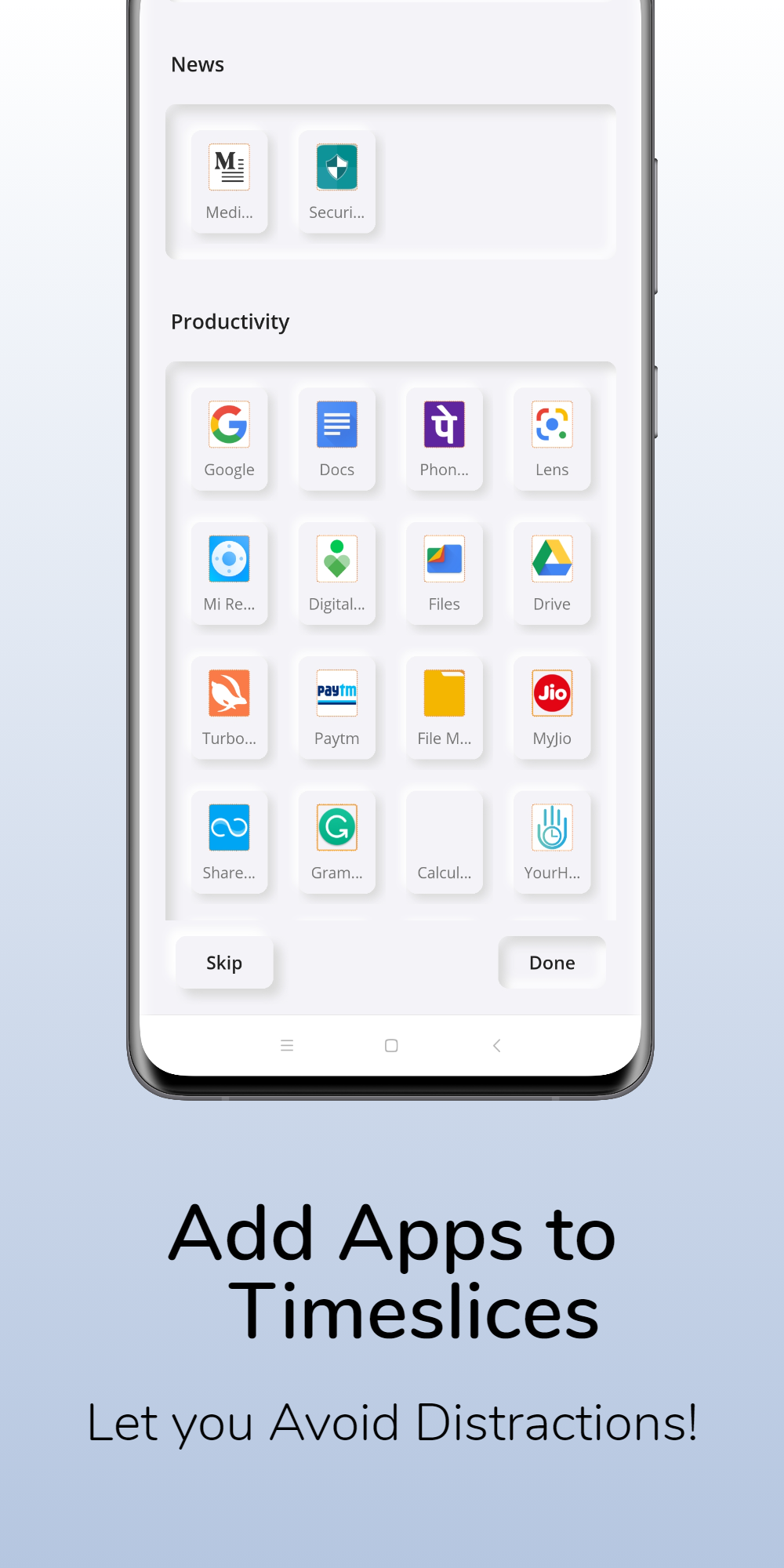 اسکرین شات 6 برنامه YourSlice - Smart App Blocker