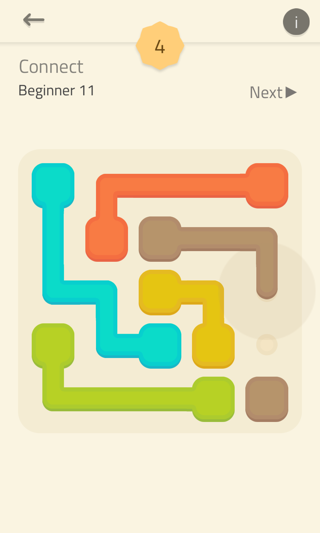 اسکرین شات 4 بازی Linedoku - Logic Puzzle Games