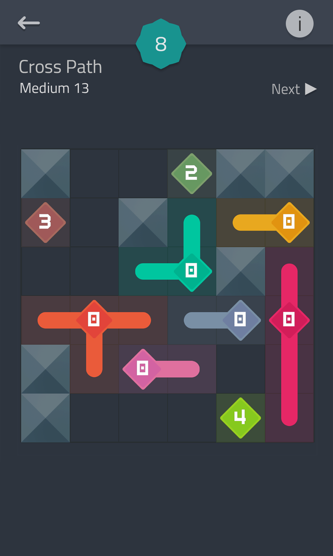 اسکرین شات 3 بازی Linedoku - Logic Puzzle Games