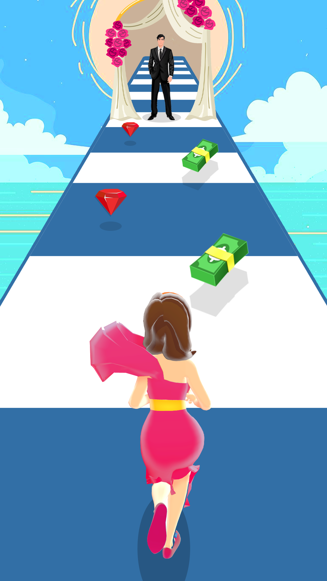 اسکرین شات بازی Girl Run 3D - Fun Running Game 4