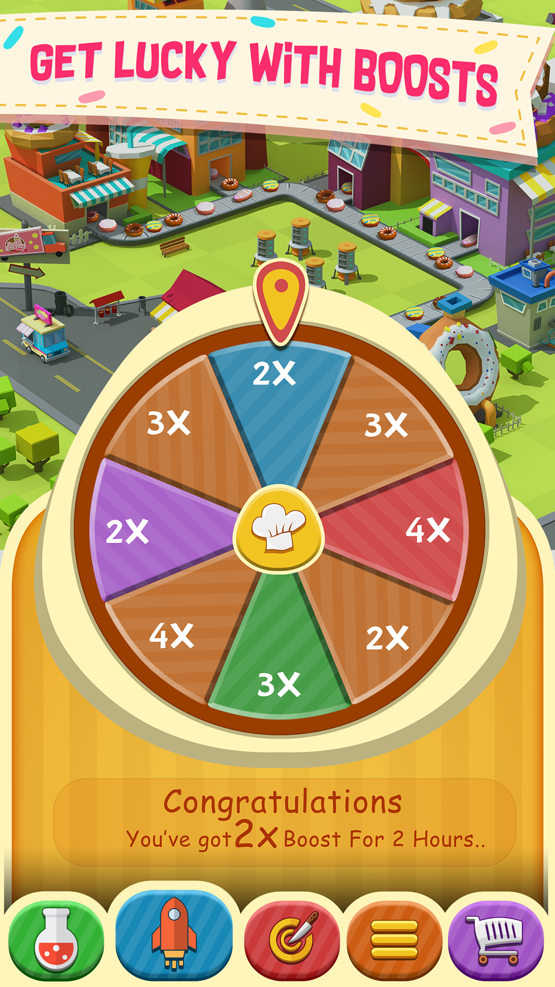 اسکرین شات 6 بازی Donut Factory Tycoon Games