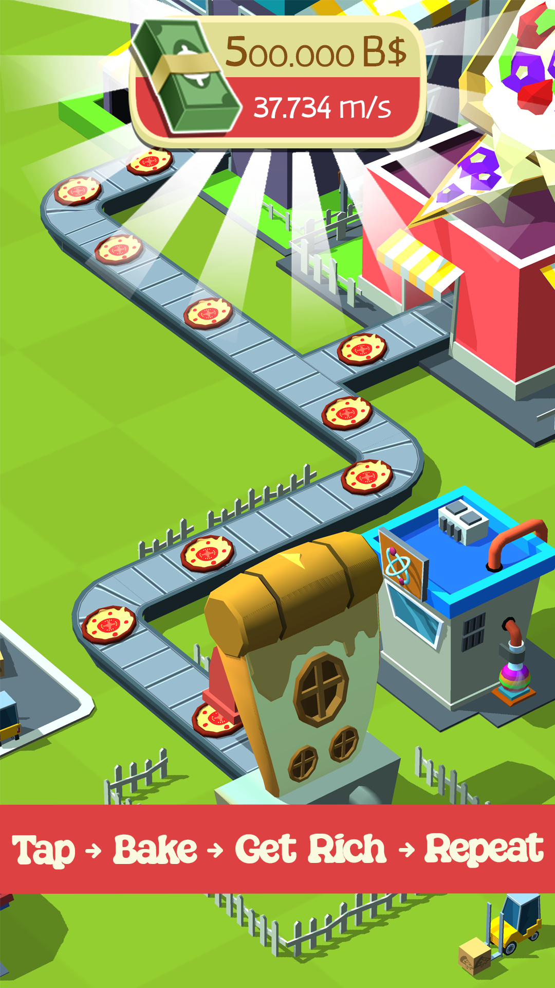 اسکرین شات 4 بازی Pizza Factory Tycoon Games