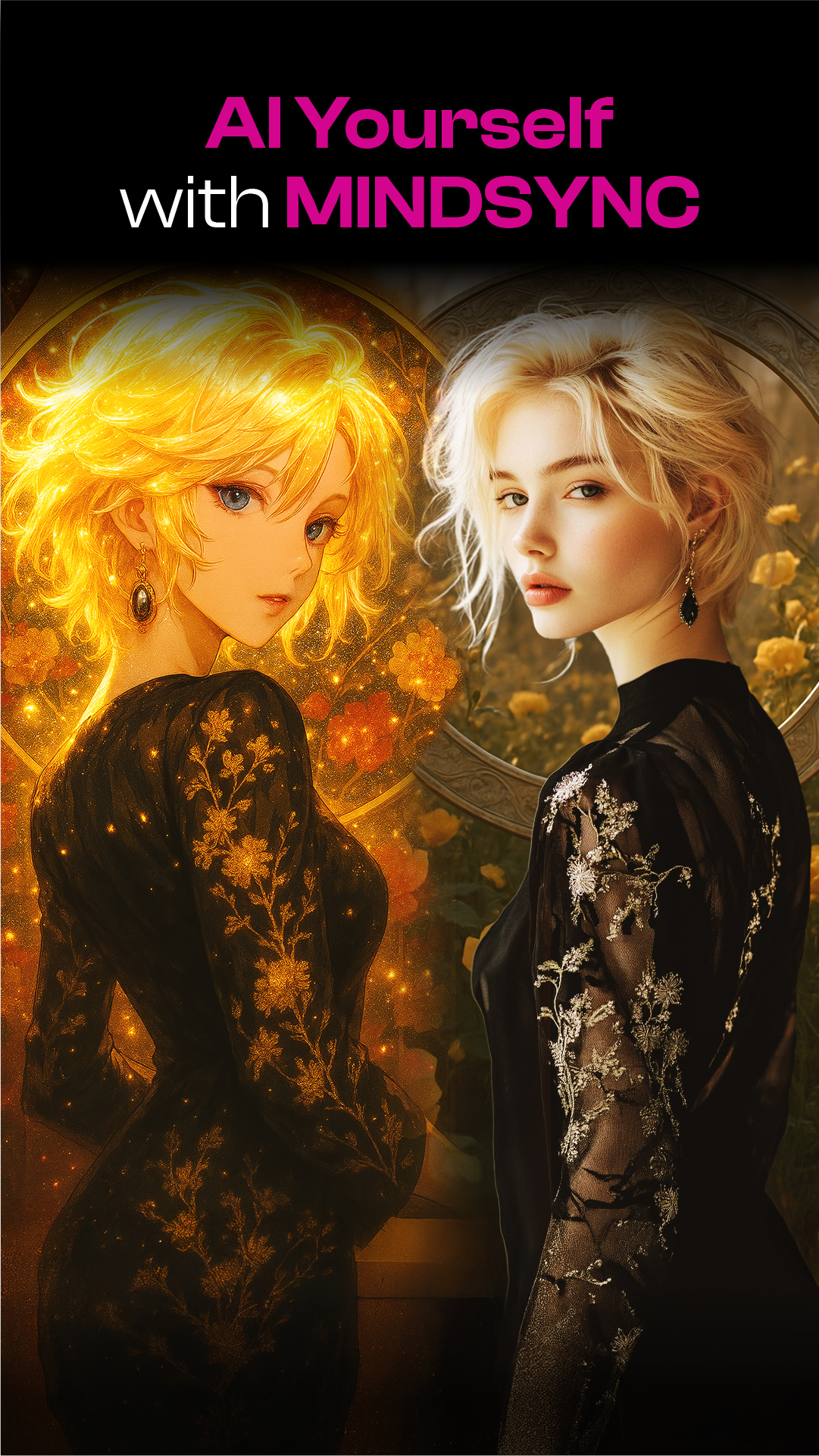 اسکرین شات 1 برنامه MindSync: AI Photo Editor