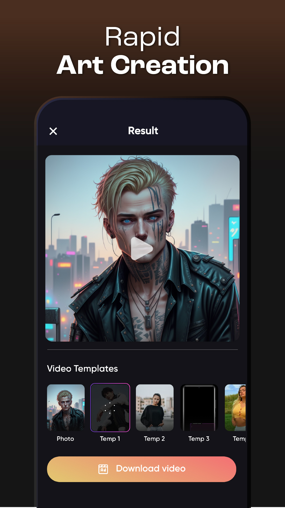 اسکرین شات 6 برنامه MindSync: AI Photo Editor