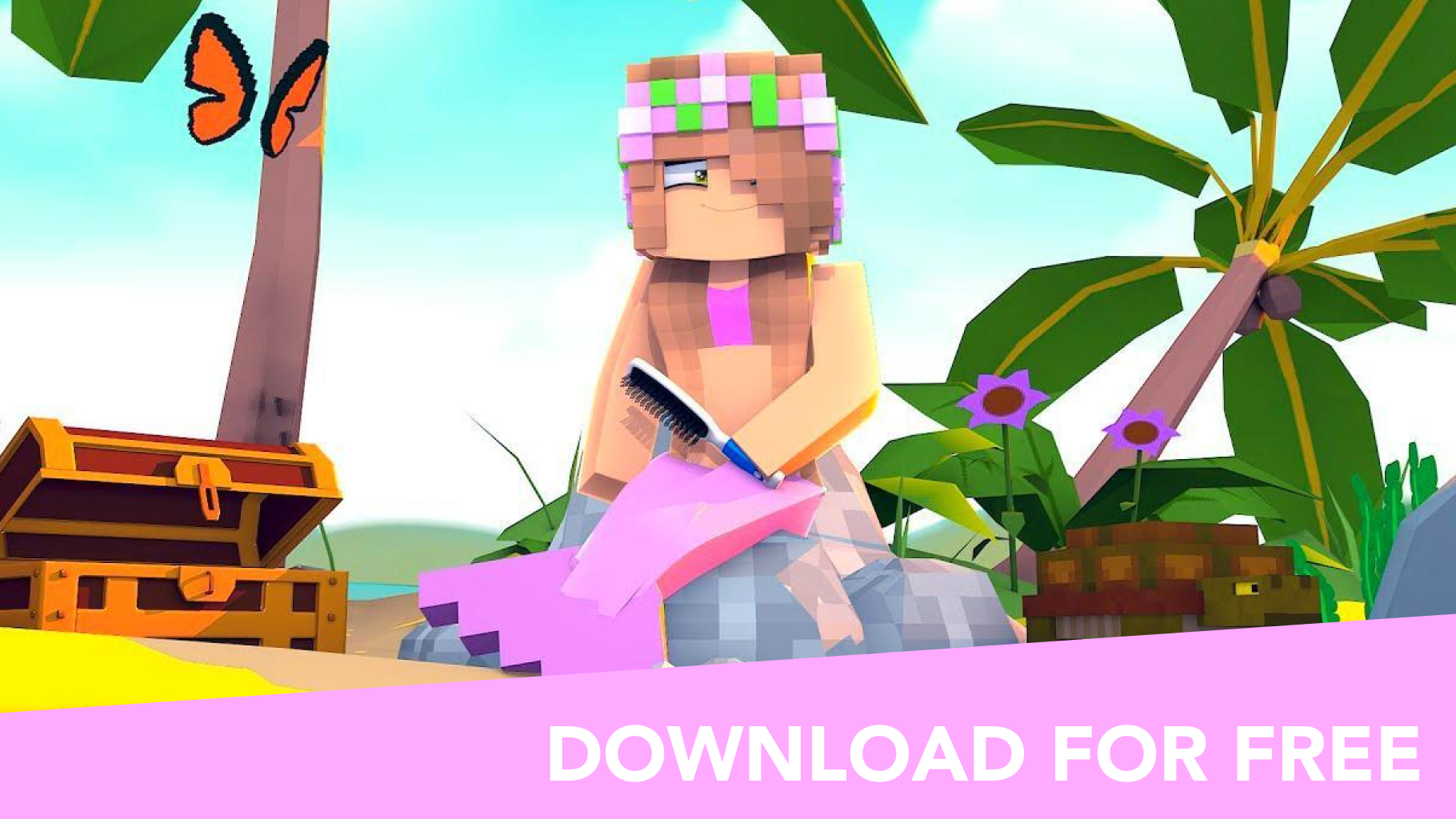 اسکرین شات 1 برنامه MCPE Mermaid and Tail MOD