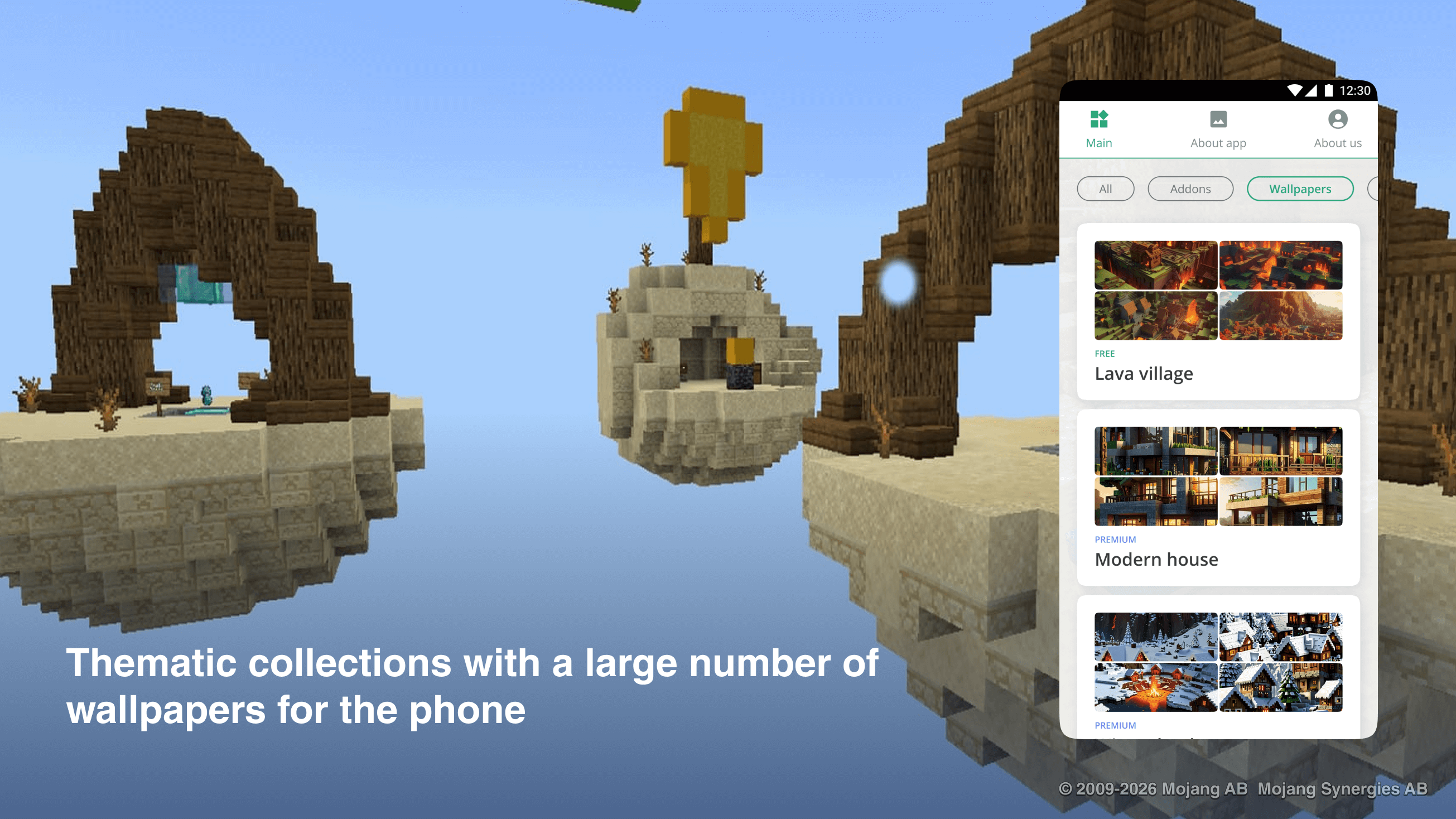 اسکرین شات 3 برنامه bedwars maps for minecraft