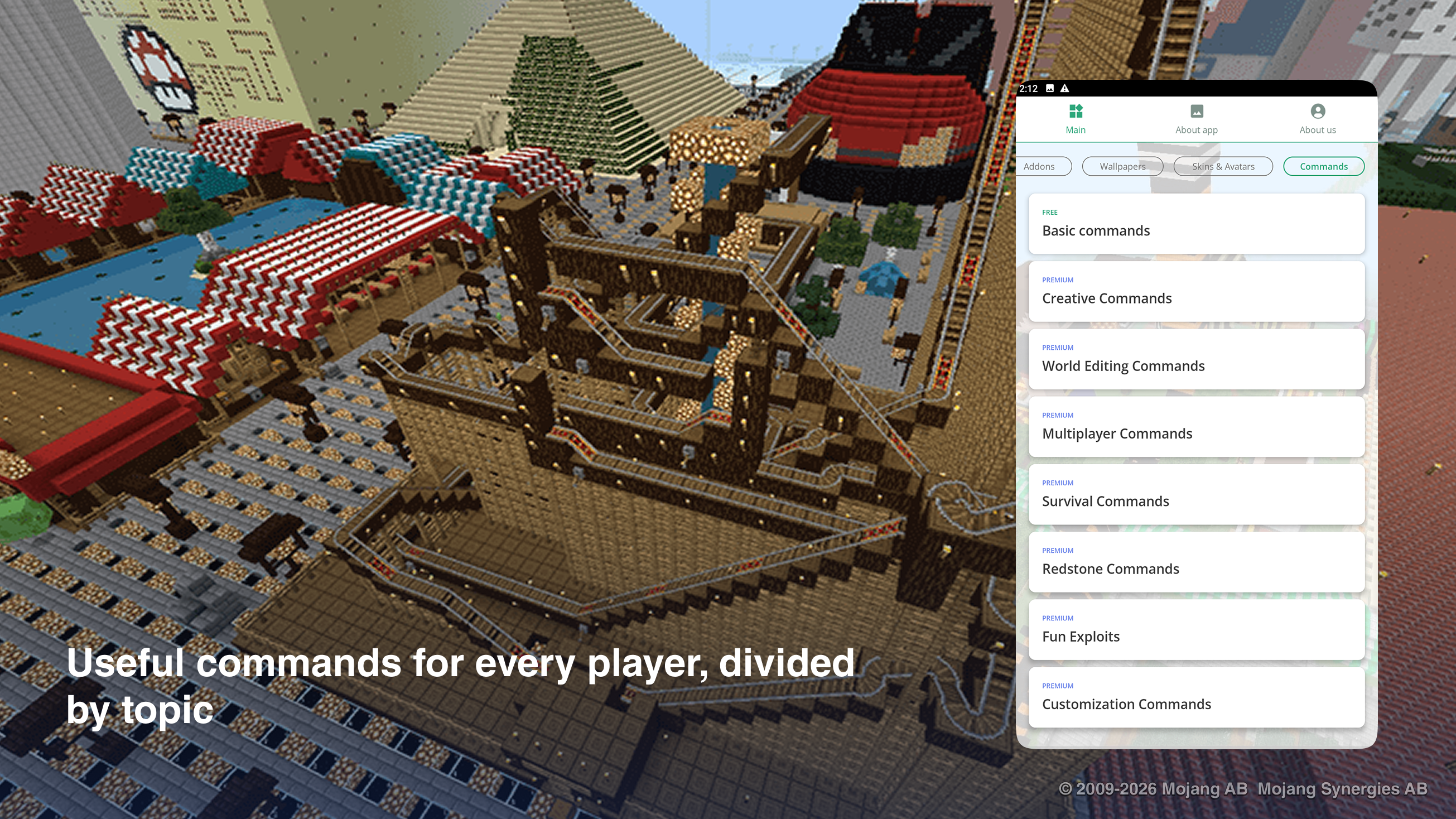 اسکرین شات 5 برنامه Roller coaster for minecraft