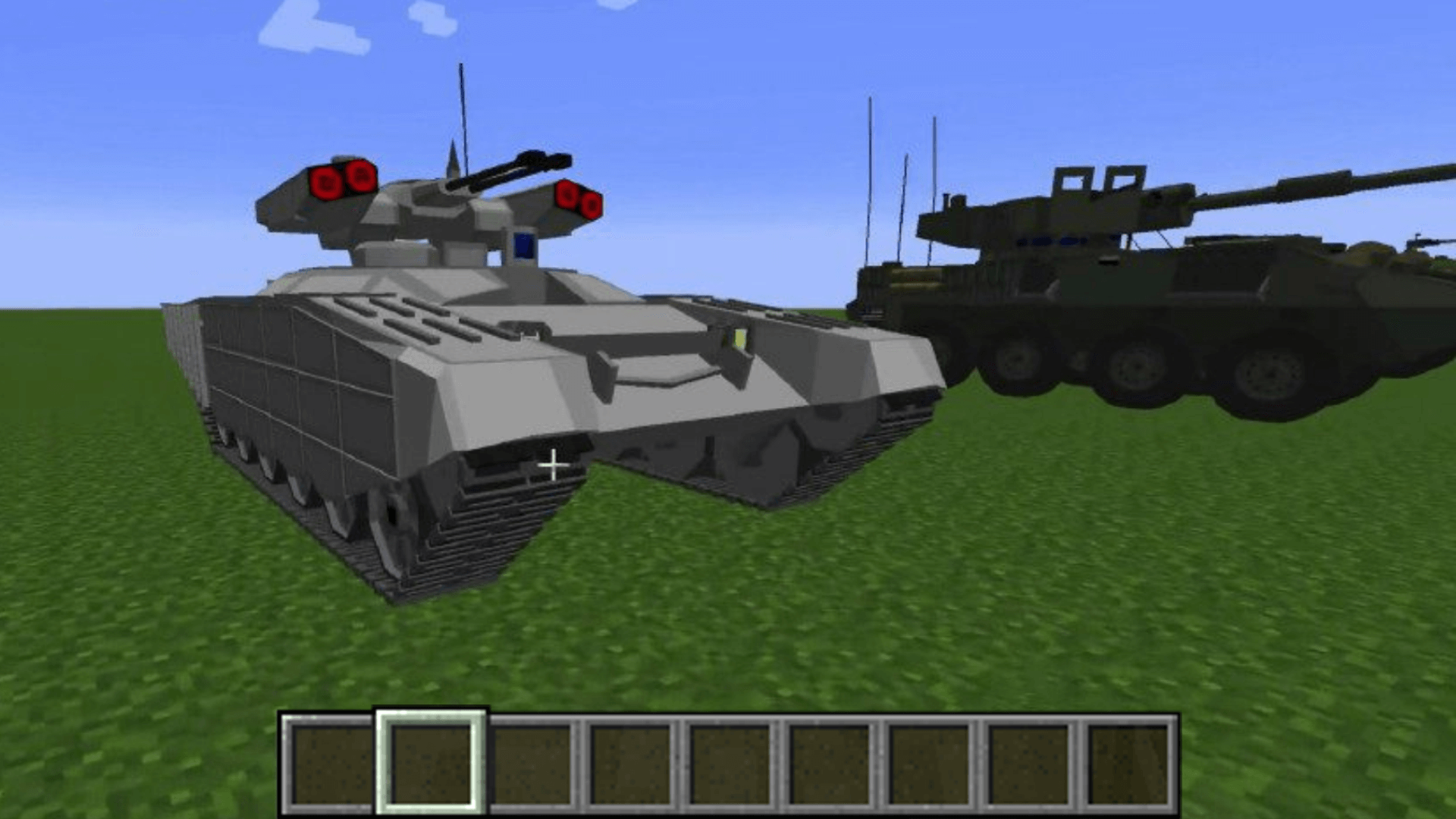 اسکرین شات 1 برنامه Tank Mod for Minecraft PE